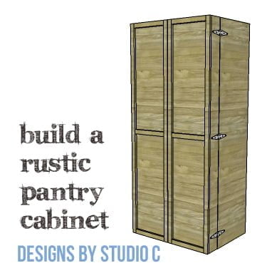 designsbystudioc.com diy pantry cabinet