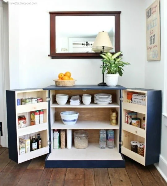 diy pantry cabinet