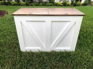 learn.kregtool.com DIY cabinet trash can