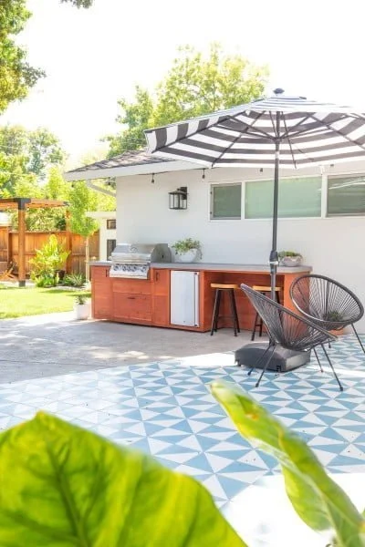 lovelyindeed.com diy outdoor kitchen cabinets