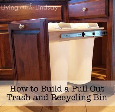 makelyhome.com DIY cabinet trash can