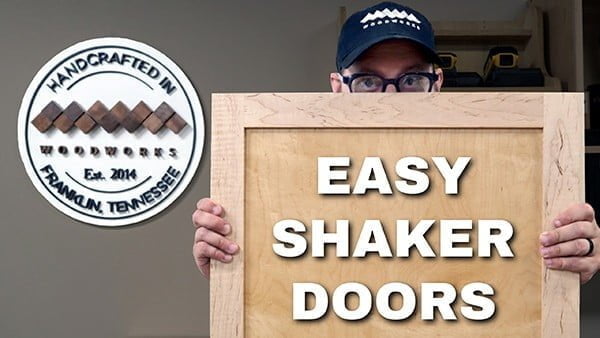 mwawoodworks.com diy shaker cabinet doors