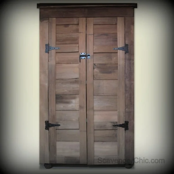 scavengerchic.com diy storage cabinet