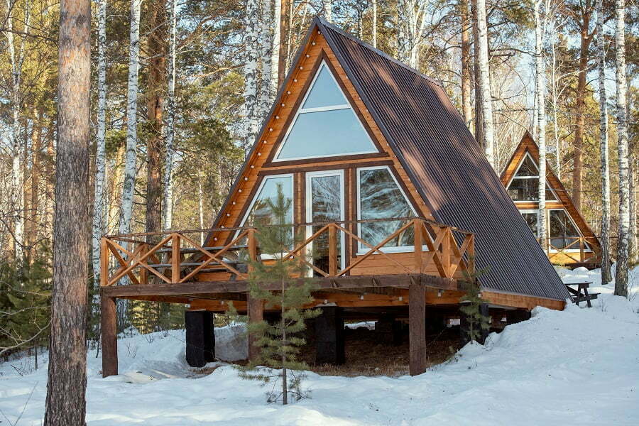 a-frame cabin