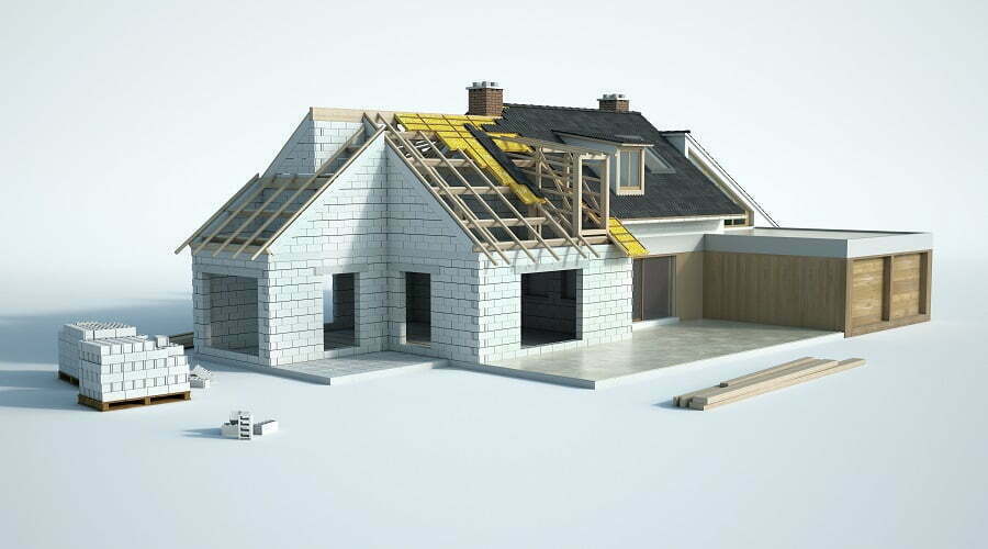 3d rendering of a home