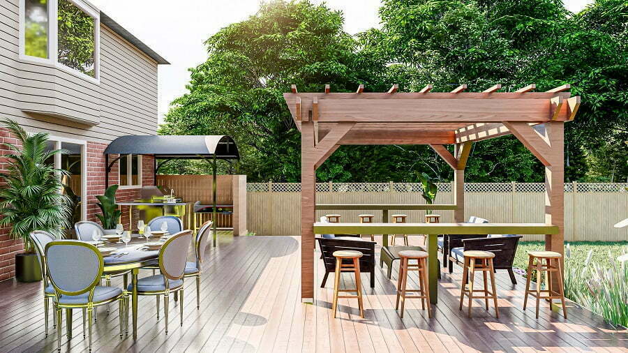 deck pergola