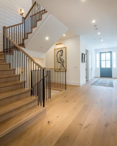 Hardwood Flooring and Staircase Remodel hardwood floor idea