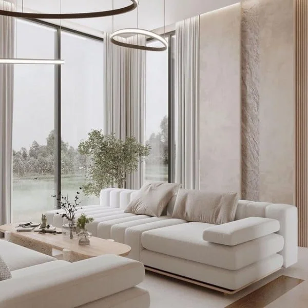 Caffe Latte modern living room idea