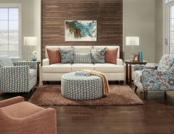 ottoman ideas for living room