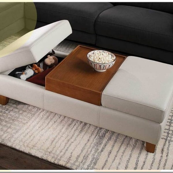 Stylish and Functional Ottomans ottoman ideas for living room