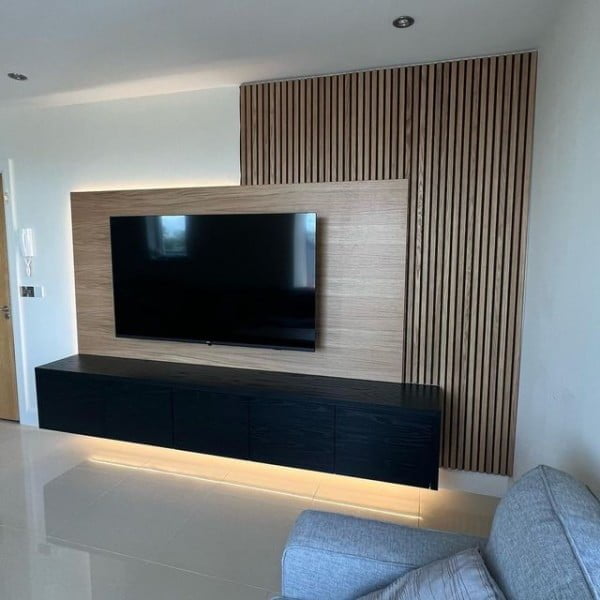 Bespoke TV Unit tv wall idea