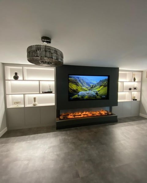 John Jones' TV Wall tv wall idea