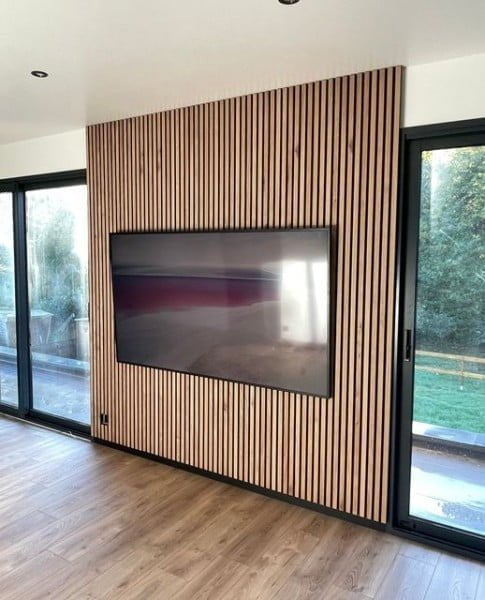 WoodUpp TV Wall Panel tv wall idea