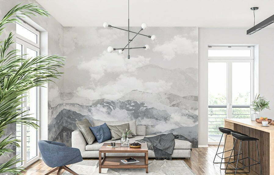 home wall mural