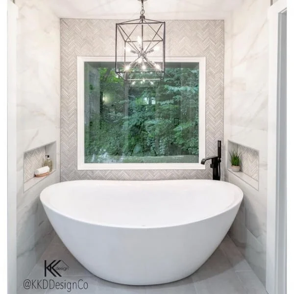 Carrie House Tub and Shower Niches bathroom wall tile