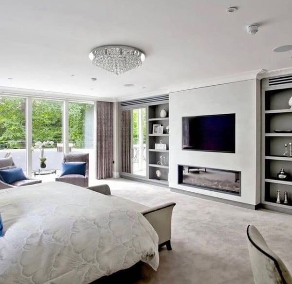 Showcase Design | Joinery TV Wall bedroom tv wall