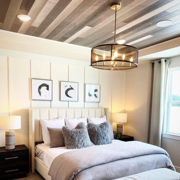 Rise & Shine 🌟 Its Go Time bedroom with accent wall