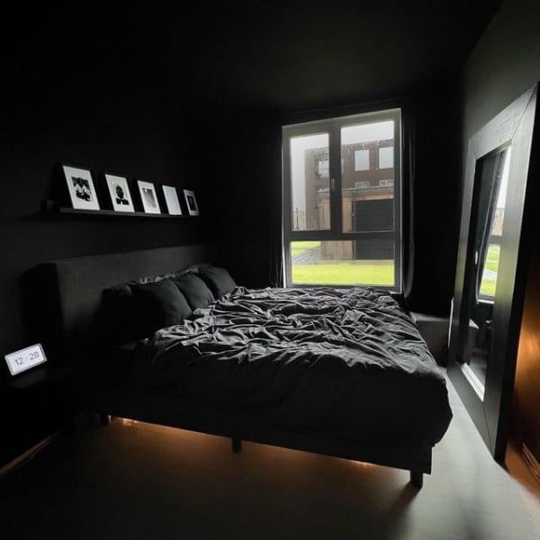 Yves Saidi's Black Furniture Bedroom bedroom with black furniture