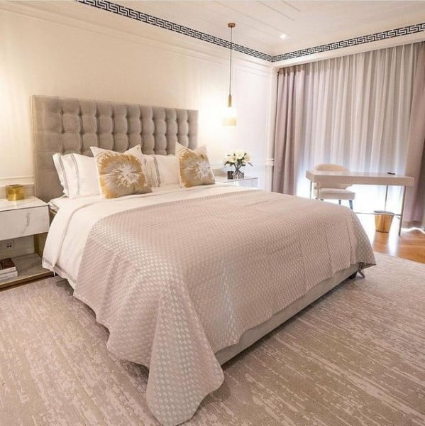 Luxurious Plush Carpet bedroom with carpet