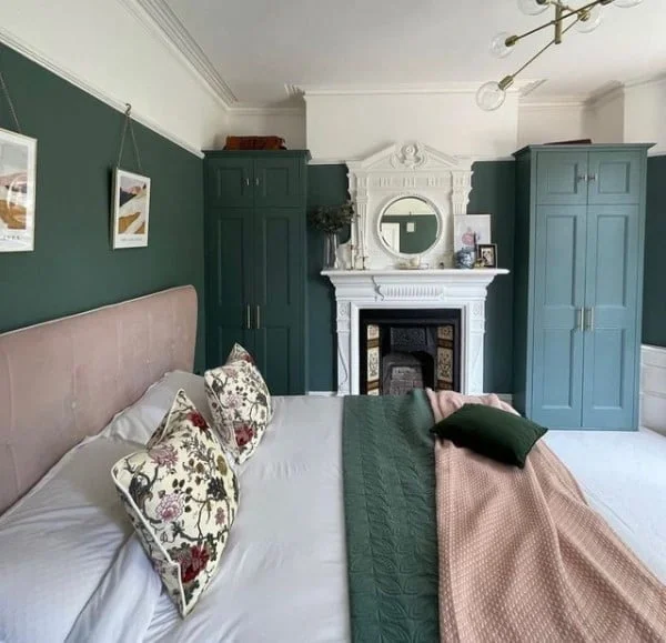 My Victorian House Love bedroom with fireplace