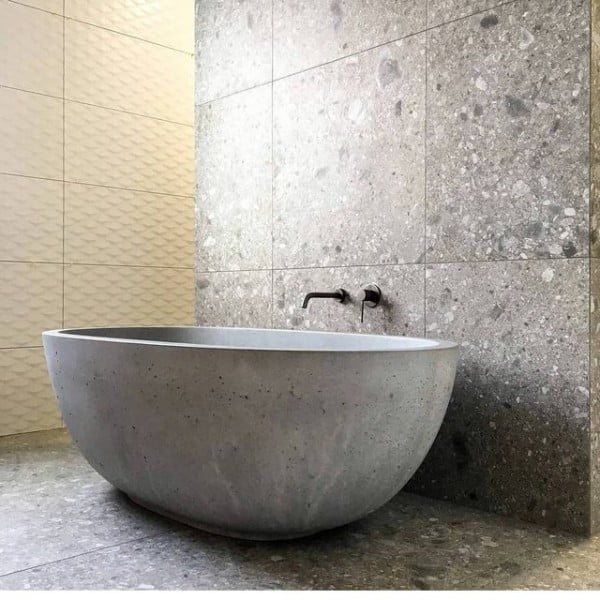 Free Standing Bathtub concrete bathtub