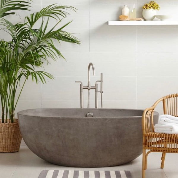 Concrete Bathtub concrete bathtub