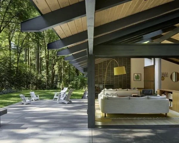25 Indoorsy Covered Patio Ideas