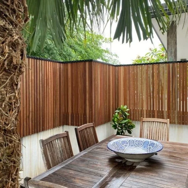 Screening and Deck Alterations privacy fence