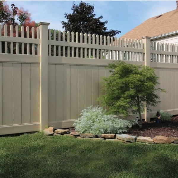 ActiveYards Moonstone Vinyl Fence privacy fence