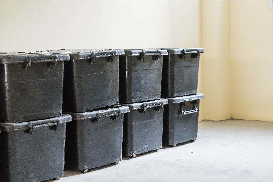 storage bins