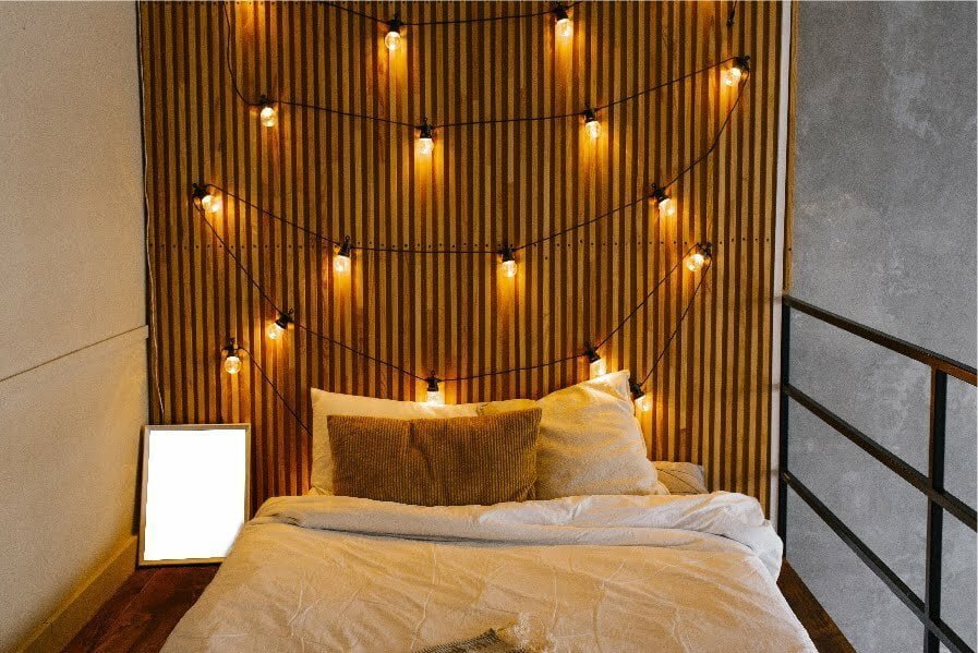 bedroom lighting