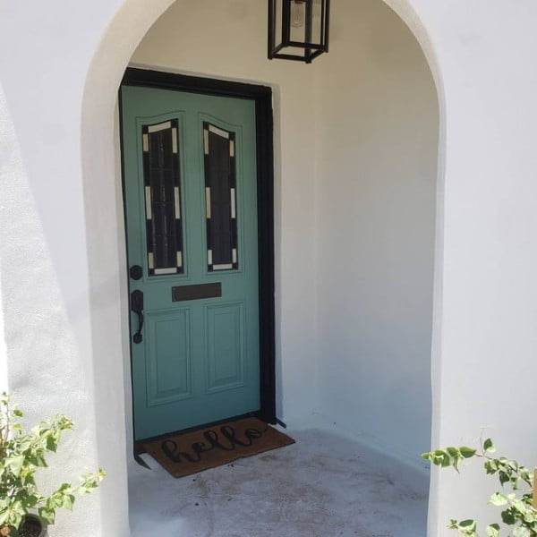 Mint Door accent door design