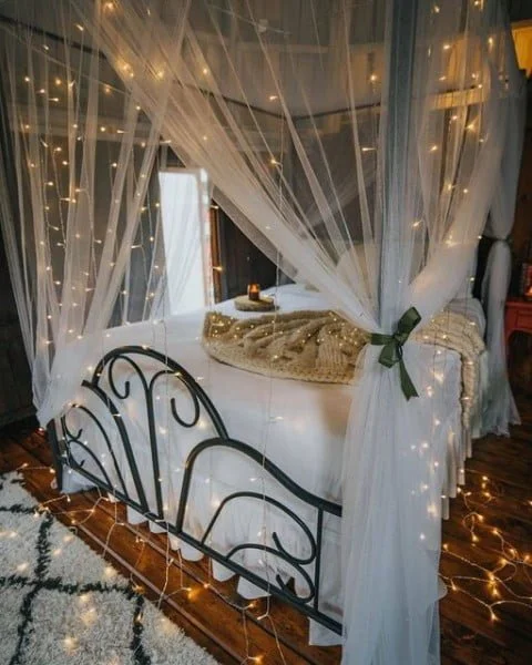 Bedroom Goals! ππΌ bedroom with fairy lights