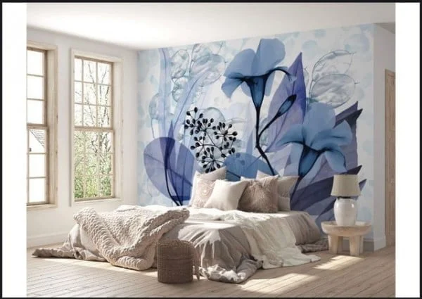 Home Amour bedroom with feature wall