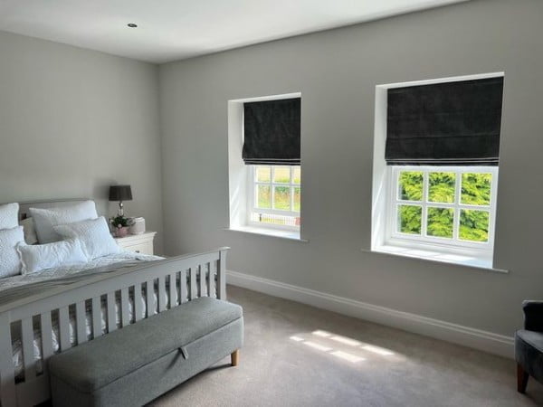 Tranquil Grey Bedroom bedroom with grey walls