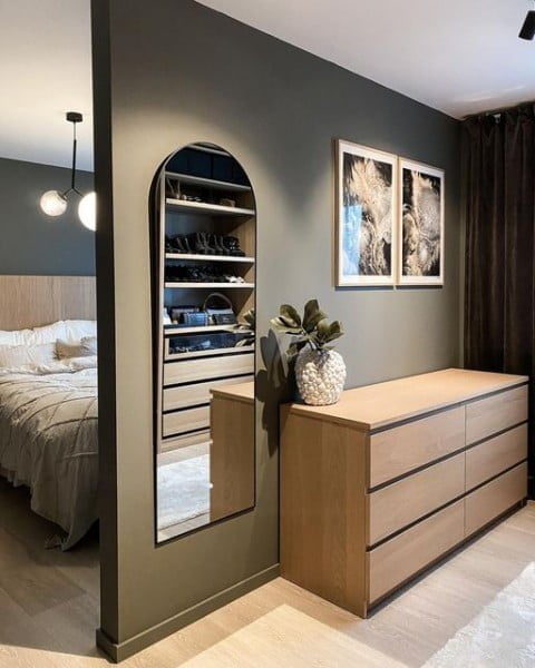 Master Bedroom bedroom with walk in closet