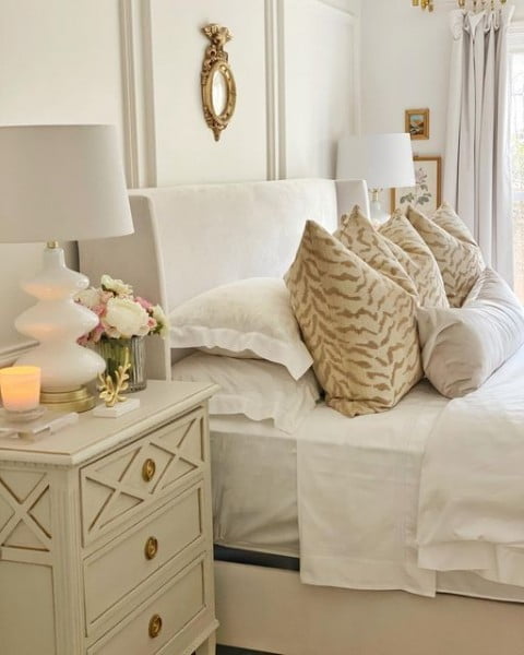 Neutral Bedroom Vibes bedroom with white furniture
