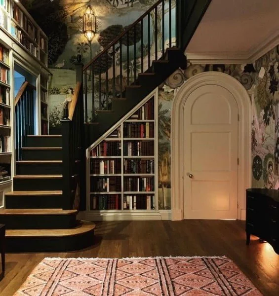 Storing books in unusual places creative book storage