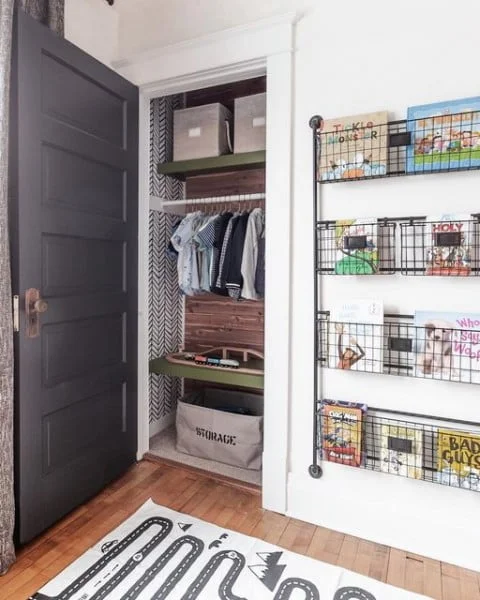 Wall-Mounted Bookshelf creative book storage