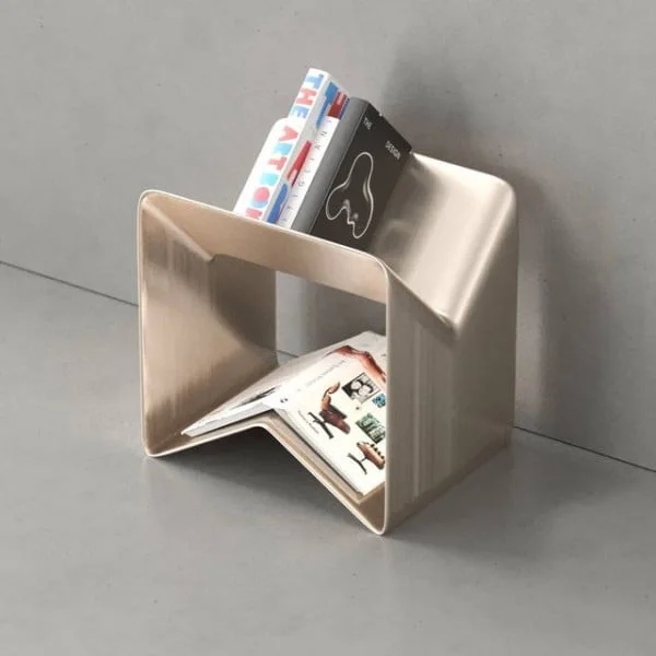 Zig-Zag book-rack creative book storage