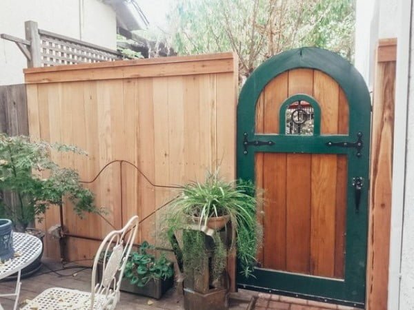Classic Fence Co. Redwood Gate fence gate