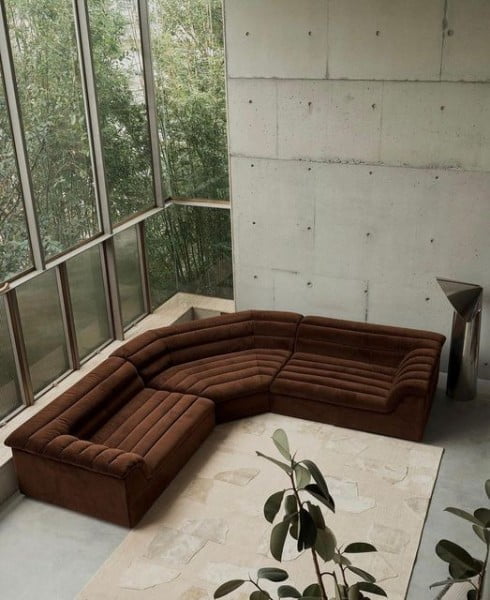Brown Sofa Modular modular sofa