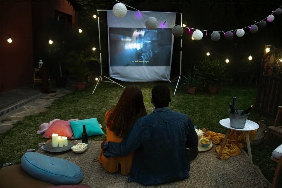 outdoor video projector