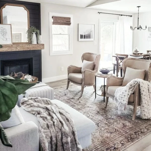 Cozy Winter Rugs area rug open floor plan