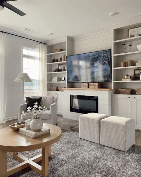 Neutral Color Palette Area Rug area rug open floor plan