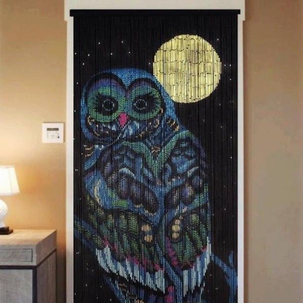 Night Owl Beaded Curtain beaded curtain