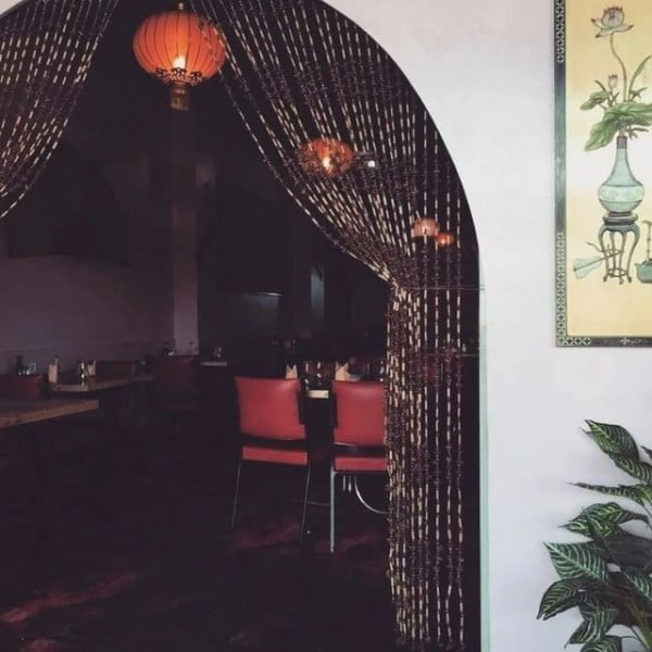 Retro Chinese Restaurant Beaded Curtain beaded curtain