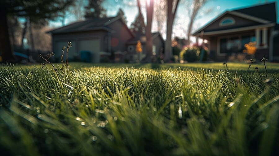 Native Grasses home lawn