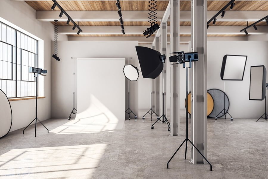 Photography Studio room