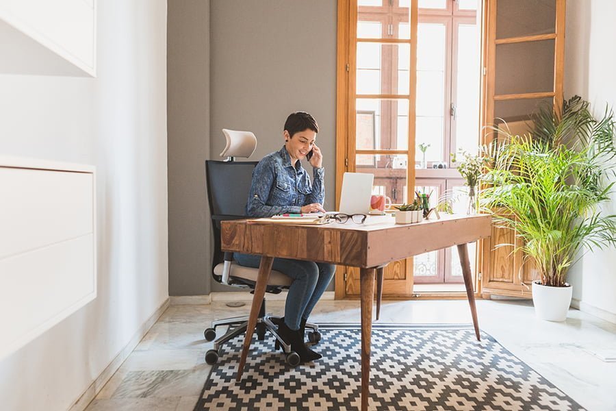 Small Business Workspace room at home